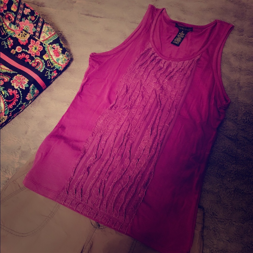 Pretty ruffle top